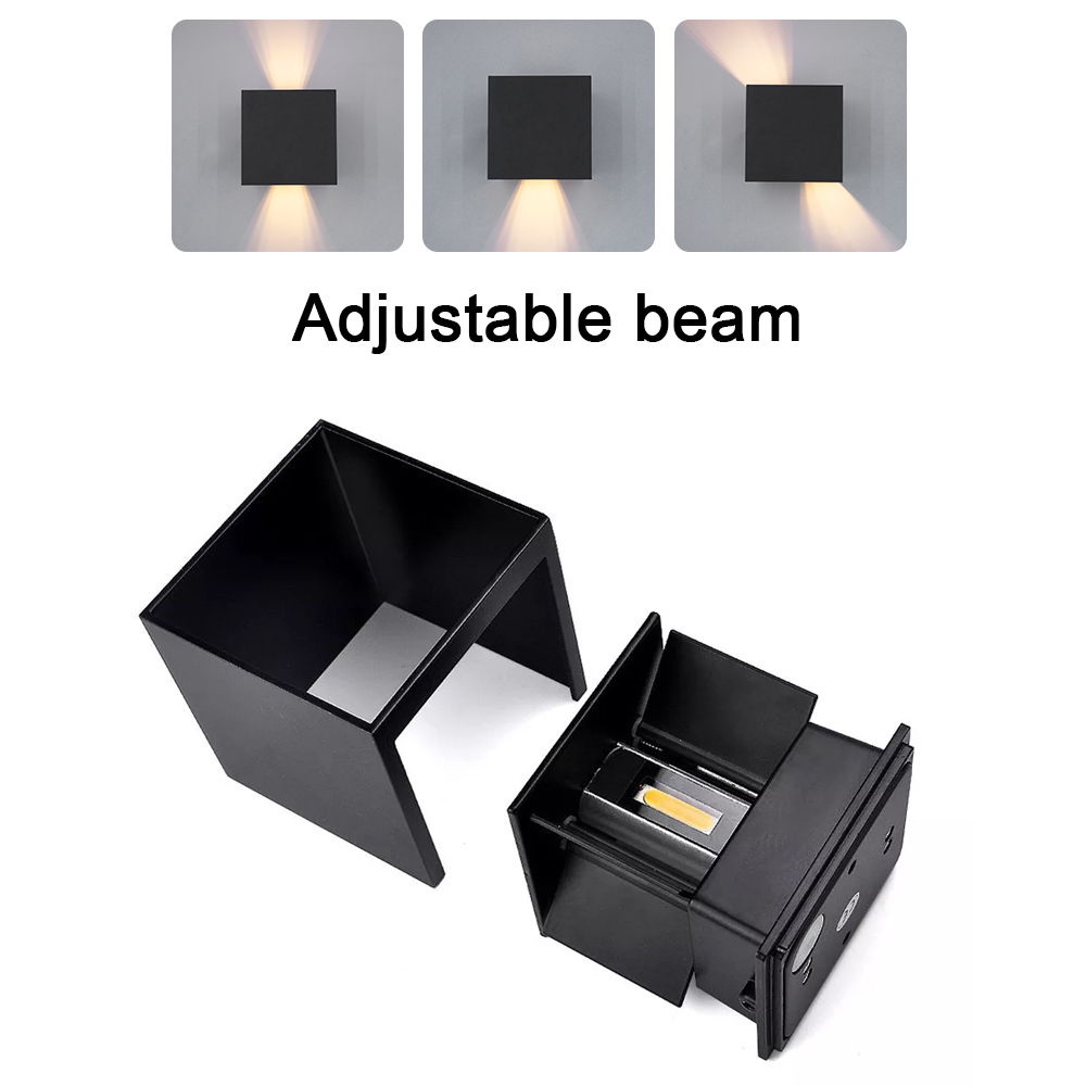 Outdoor Lighting Hardwired - Aluminum LED Wall Lamp for Indoor