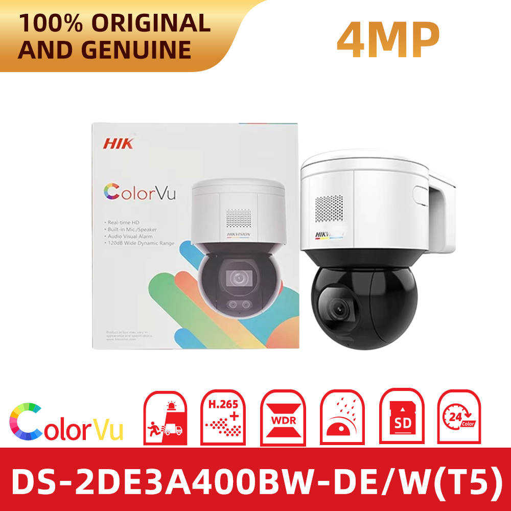Hikvision DS-2DE3A400BW-DE/W(T - đánh giá và giá Outdoor Lighting No Electricity