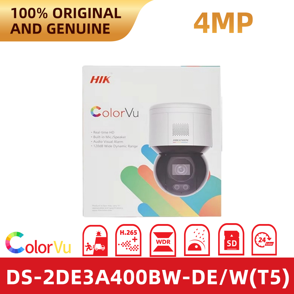 Hikvision DS-2DE3A400BW-DE/W(T - đánh giá và giá Outdoor Lighting No Electricity