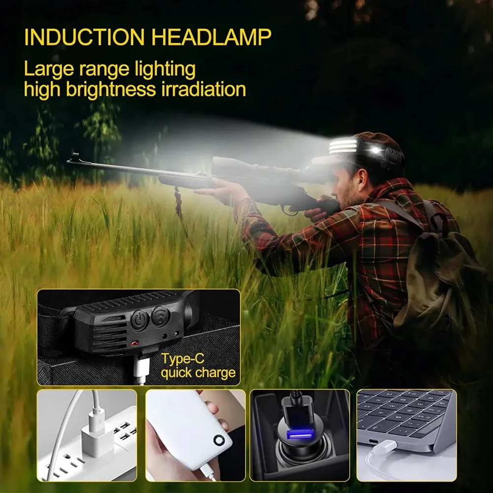 Rechargeable COB LED Induction - đánh giá và giá Outdoor Lighting With Sensor