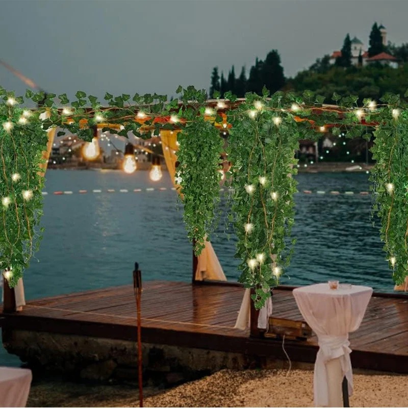 Green Ivy 210cm LED Light Stri - đánh giá và giá Outdoor Lighting Tree