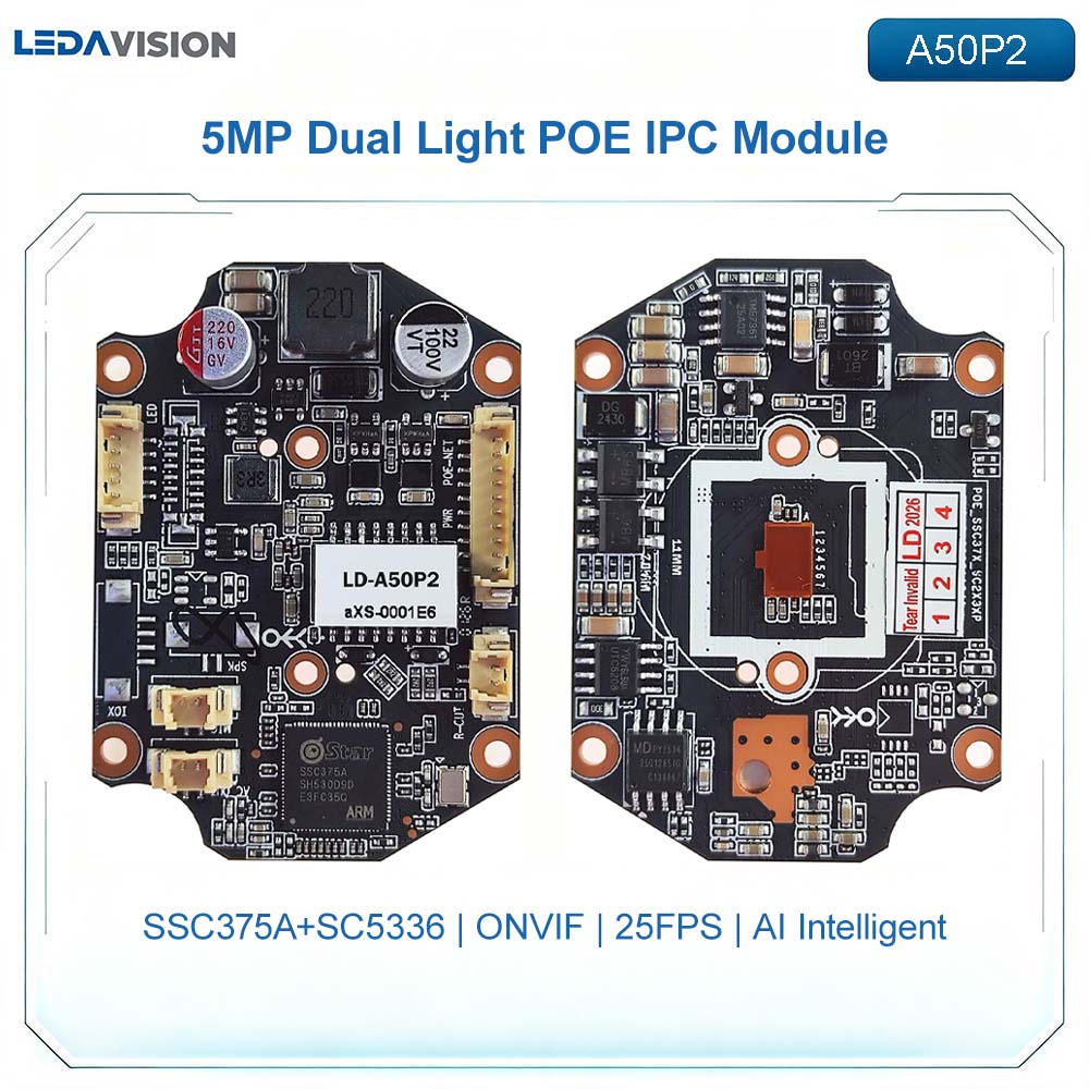A50P2 5MP POE IP Camera Board  - đánh giá và giá Outdoor Lighting No Electricity