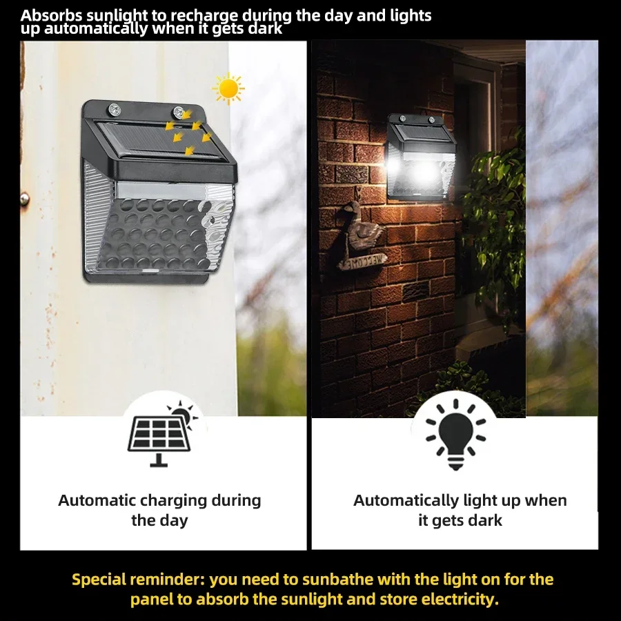 LED Solar Light PIR Motion Sen - đánh giá và giá Outdoor Lighting With Sensor