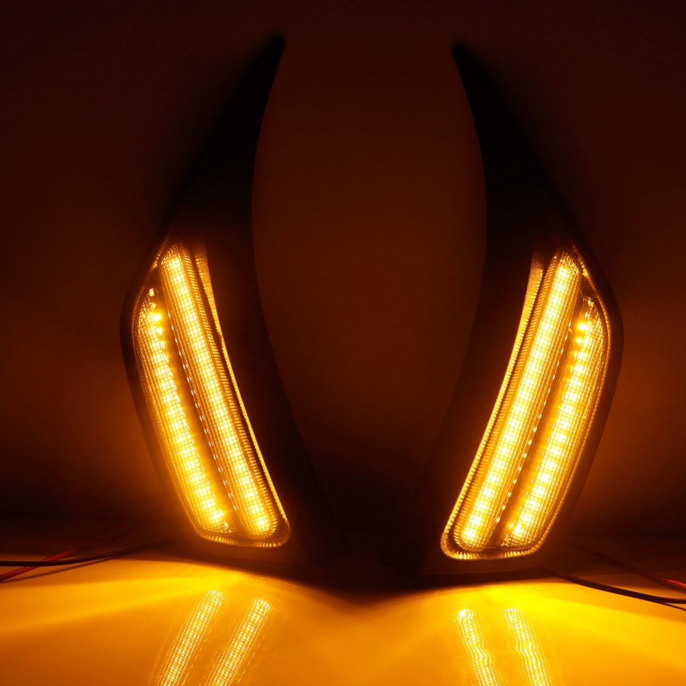 Amber Yellow LED Car Front Fen - đánh giá và giá Outdoor Lighting Yellow