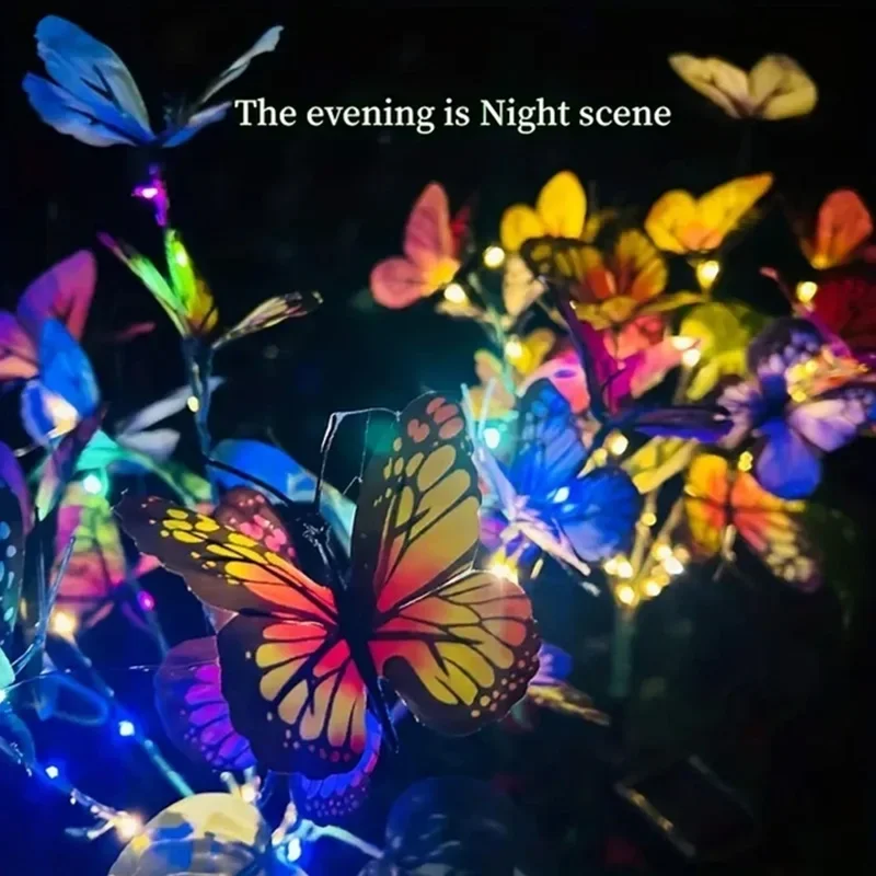 Solar LED Butterfly Garden Lig - đánh giá và giá Outdoor Lighting Brands