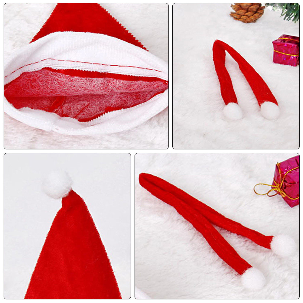 1Set Christmas Hat Scarf Decor - đánh giá và giá Outdoor Lighting Tree