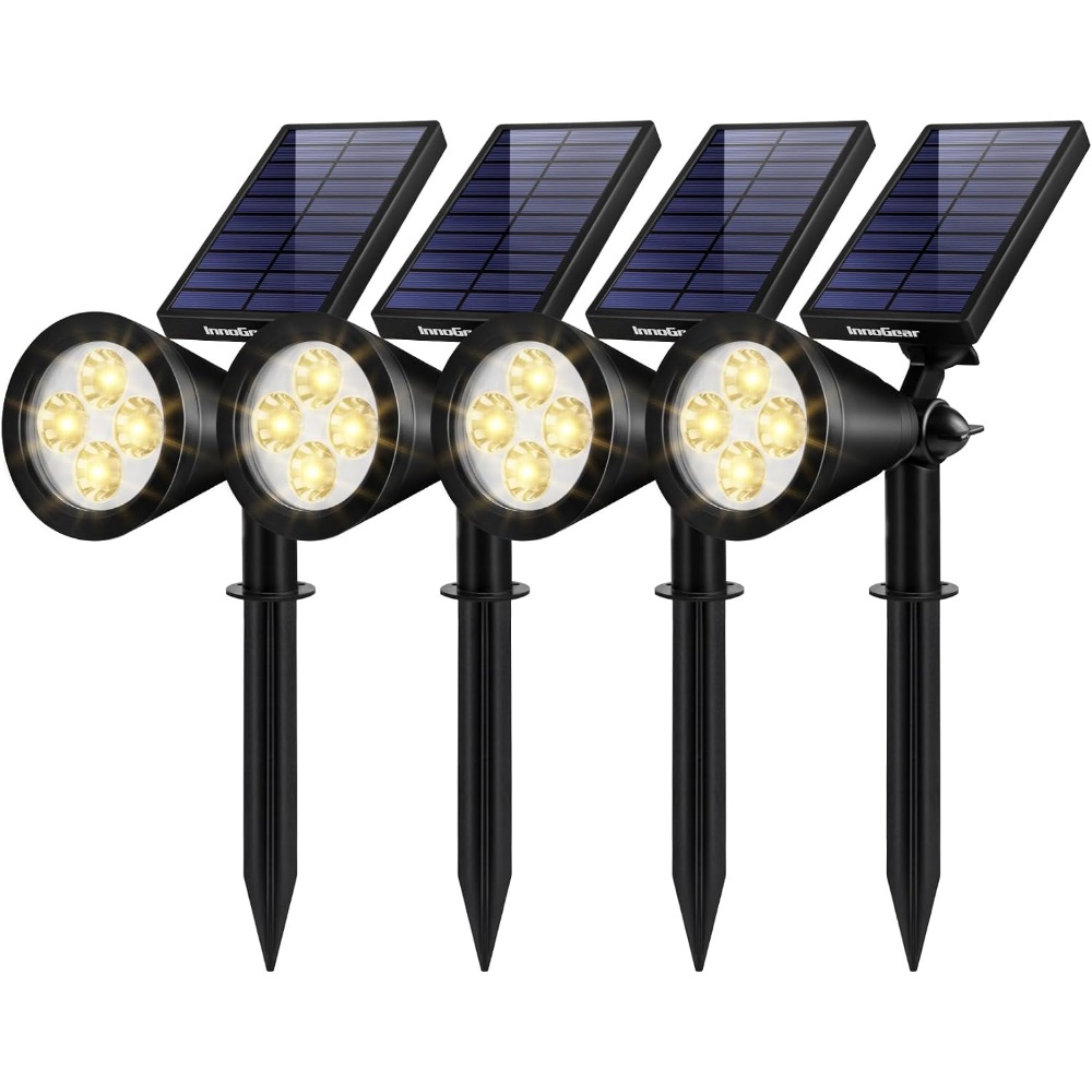 Solar Lights Outdoor, Warm Whi - đánh giá và giá Outdoor Lighting Options