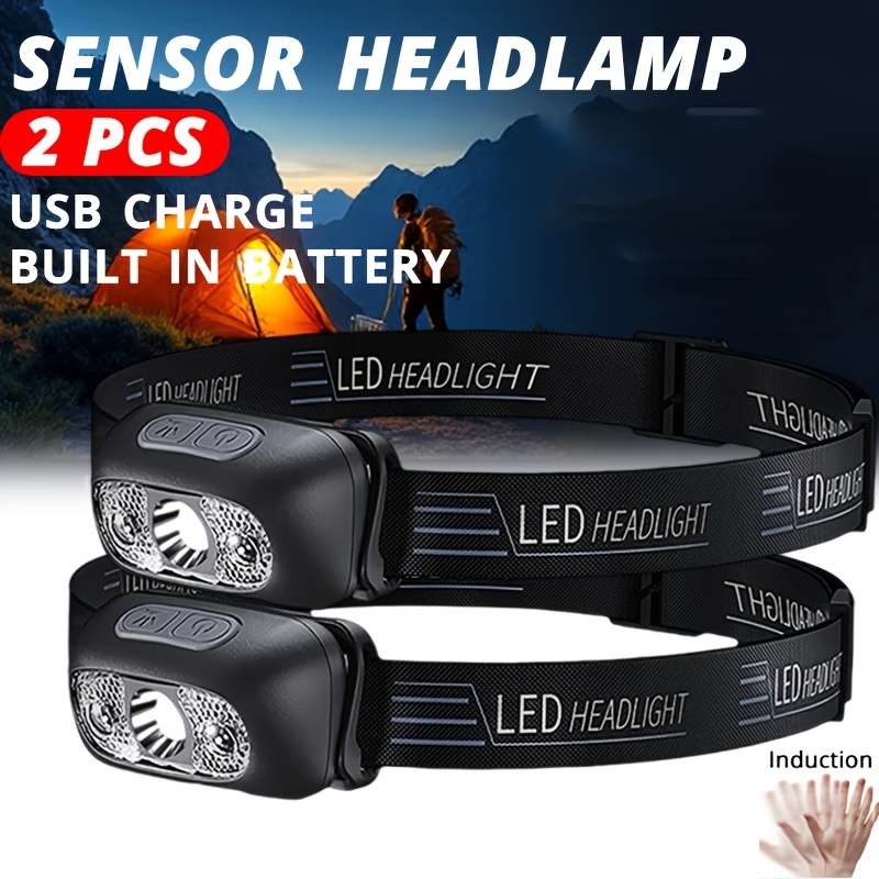 Strong Light Headlamp Portable - đánh giá và giá Outdoor Lighting With Sensor