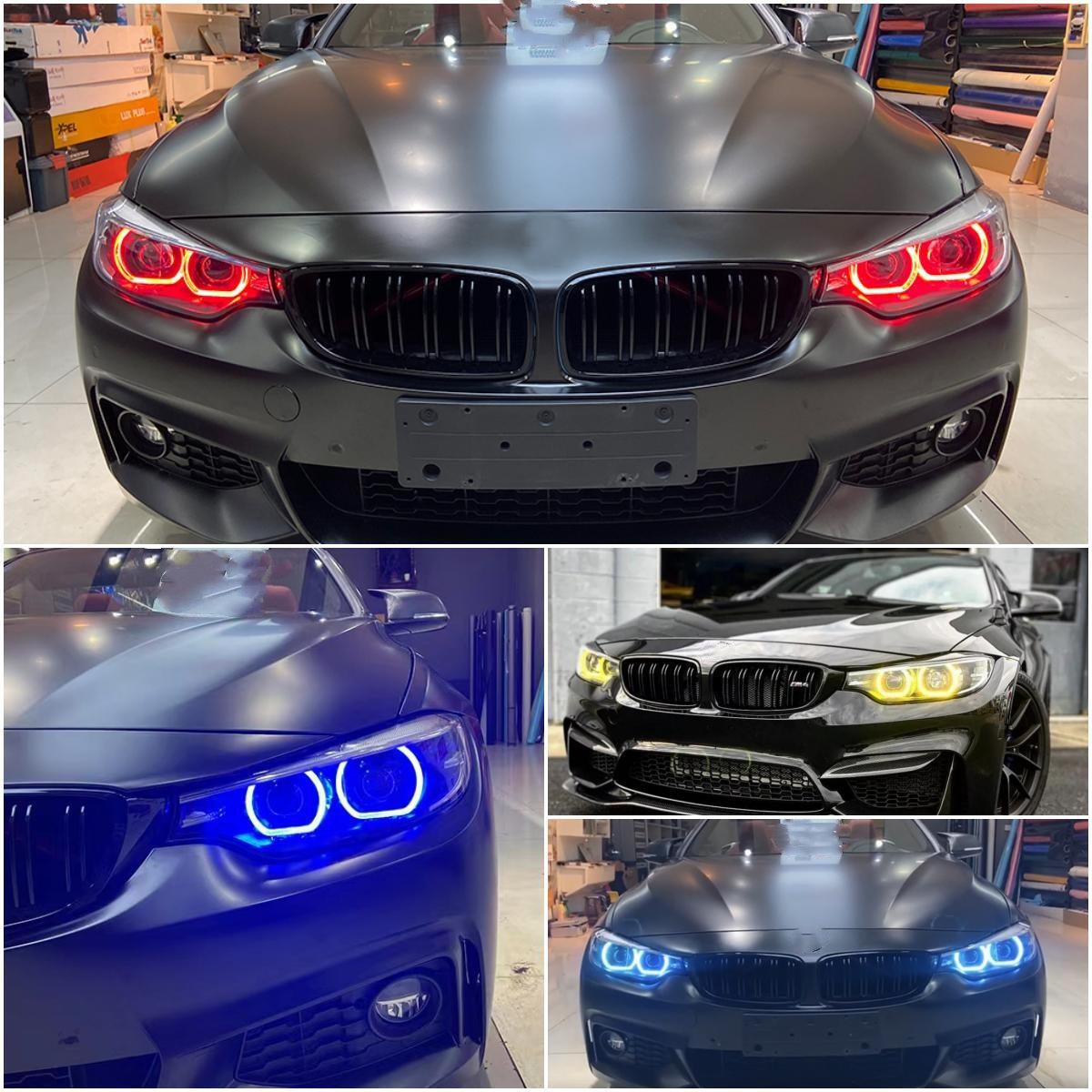 M3 M4 Blue Yellow DRL Angel Ey - đánh giá và giá Outdoor Lighting Yellow