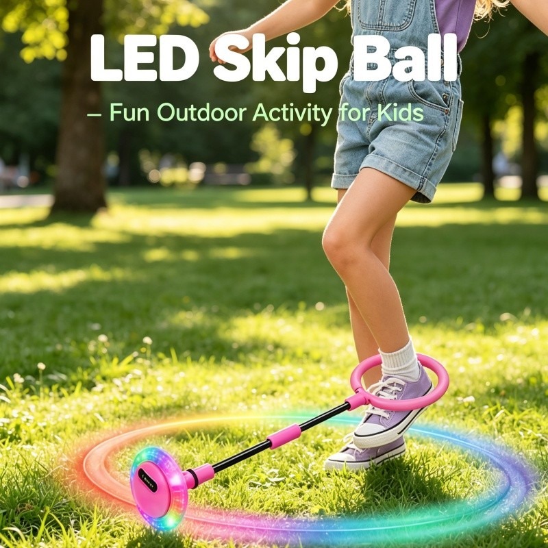 LED Flashing Ankle Skip Ball F - đánh giá và giá Outdoor Lighting Options