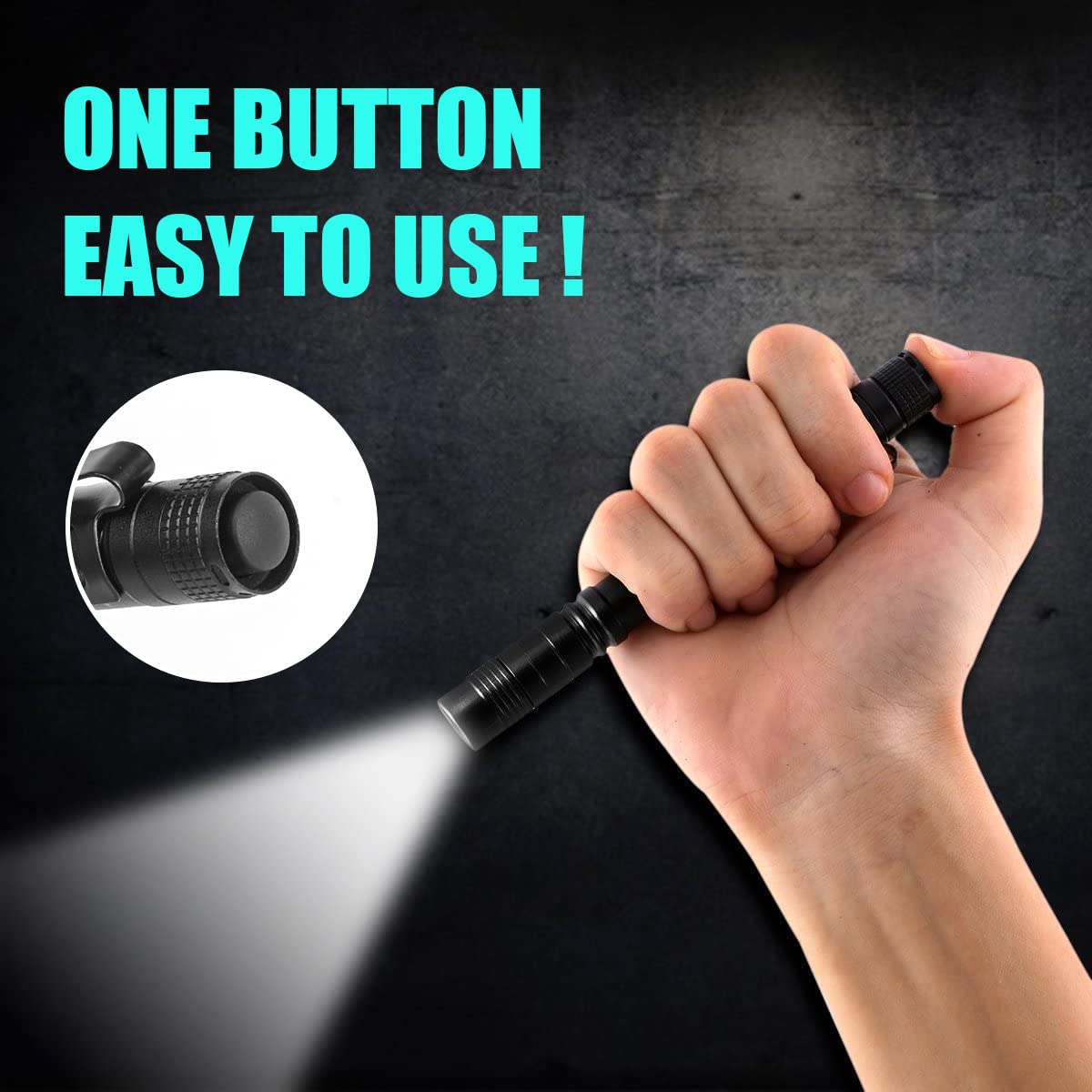 Portable Mini LED Pen Flashlig - đánh giá và giá Outdoor Lighting Diy