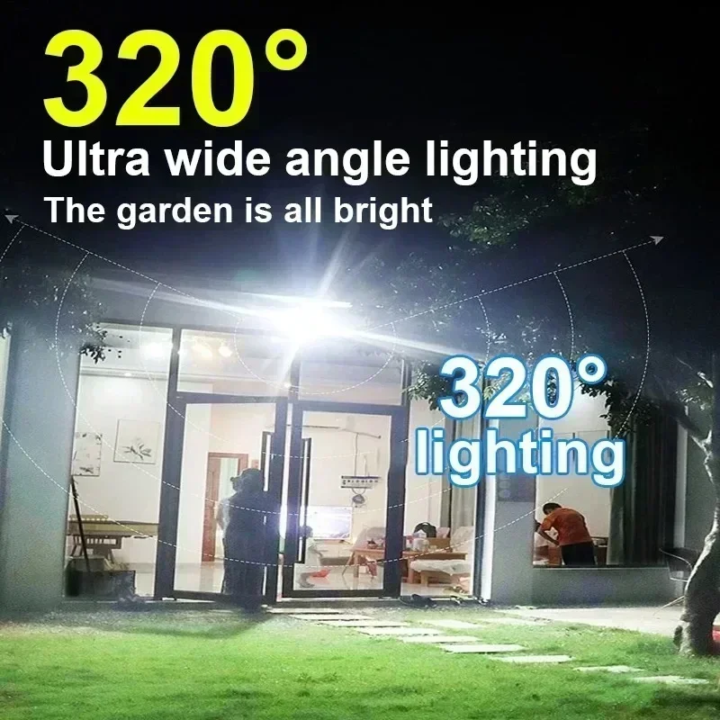 12000LM Powerful Solar Wall La - đánh giá và giá Outdoor Lighting With Sensor