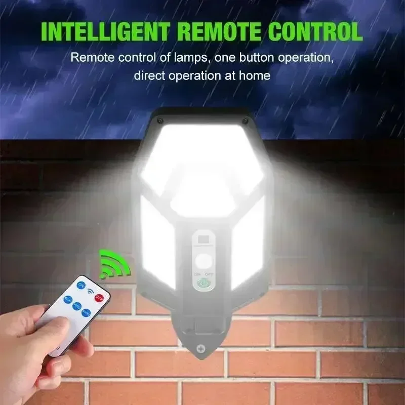 12000LM Powerful Solar Wall La - đánh giá và giá Outdoor Lighting With Sensor