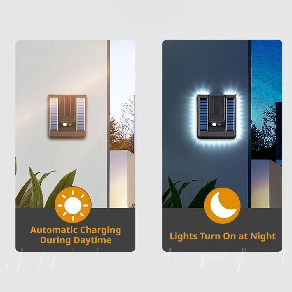 Foldable LED 120° Solar Light  - đánh giá và giá Outdoor Lighting With Sensor
