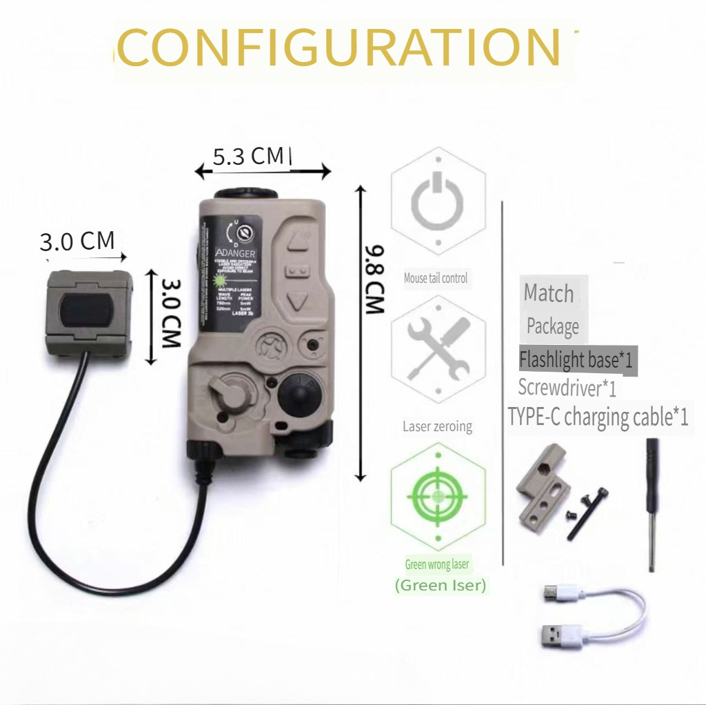 RAID-X RG Tactical Light Modul - đánh giá và giá Outdoor Lighting Replacement Parts