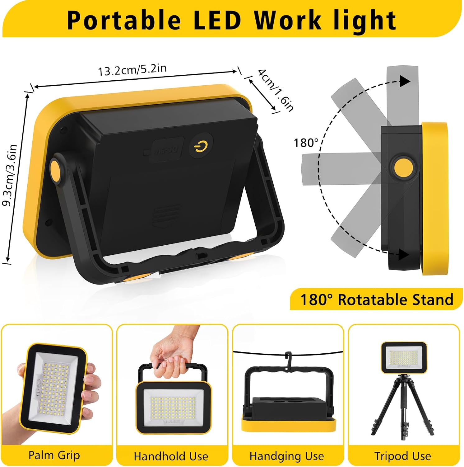 Portable LED Work Light Outdoo - đánh giá và giá Outdoor Lighting Not Working