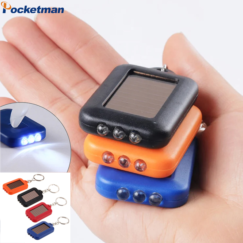 Portable LED Keychain Solar Fl - đánh giá và giá Fire Torch Solar