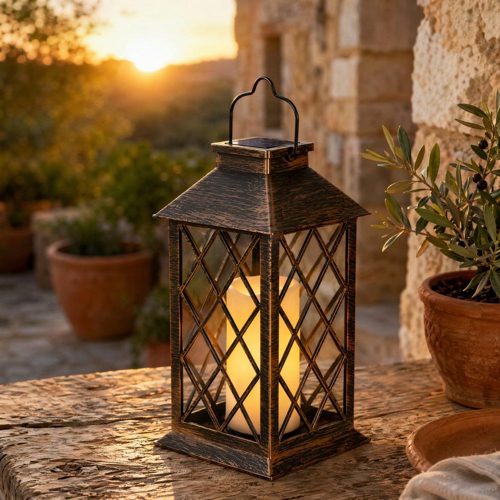 Retro Solar Lantern, Outdoor S - đánh giá và giá Solar Lantern Hanging