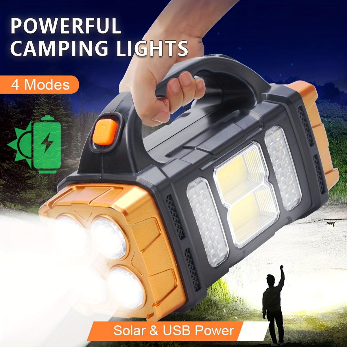 New Upgrade Rechargeable High  - đánh giá và giá Outdoor Lighting Diy