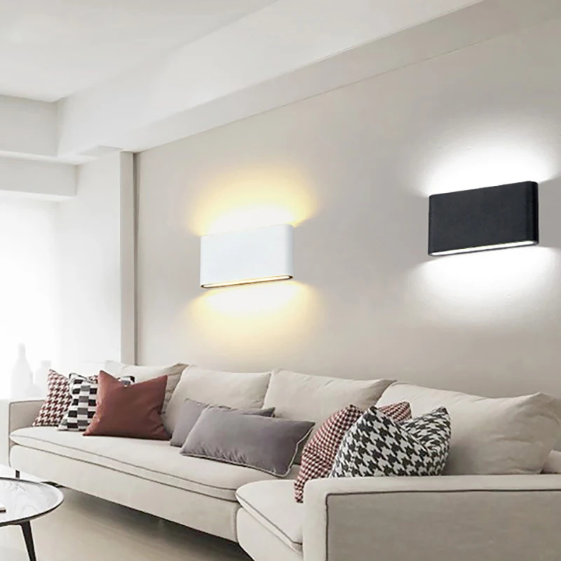 Modern Up and Down LED Wall Sc - đánh giá và giá Outdoor Lighting Hardwired