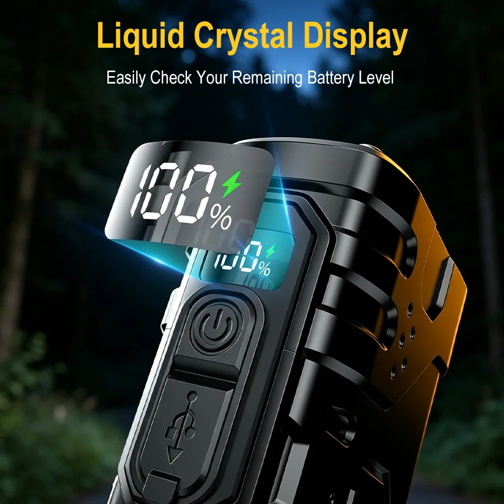 BORUIiT Hand Crank EDC LED Fla - đánh giá và giá Outdoor Lighting Diy