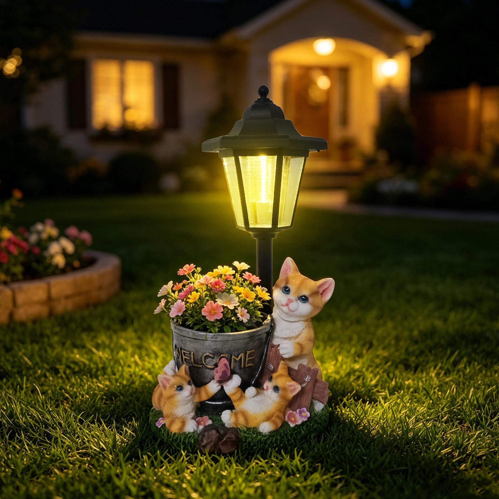 Solar Garden Statues Outdoor C - đánh giá và giá Outdoor Lighting For Patio