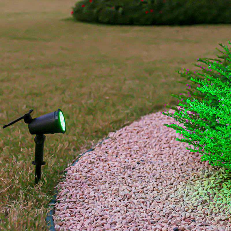 9 LED Solar Spotlights Outdoor - đánh giá và giá Outdoor Lighting Options