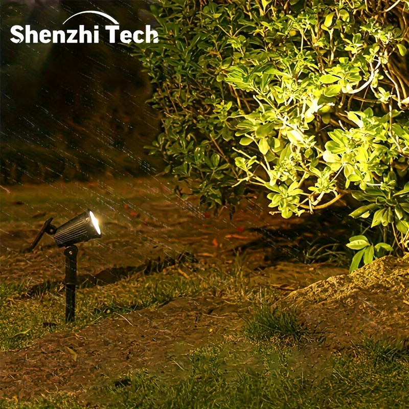 9 LED Solar Spotlights Outdoor - đánh giá và giá Outdoor Lighting Options