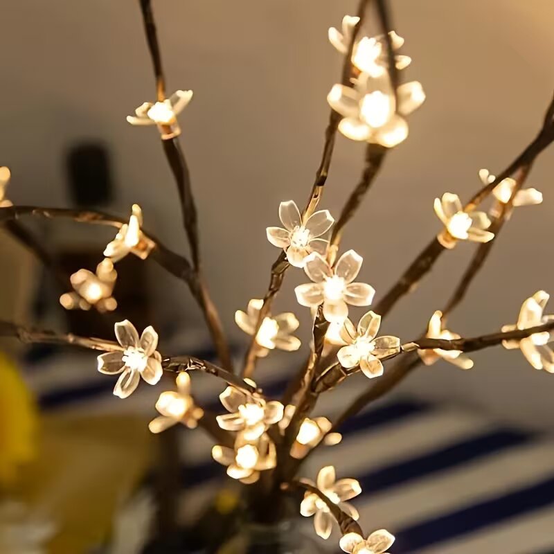 1/2PC 20LED Cherry Blossom Tre - đánh giá và giá Outdoor Lighting Tree