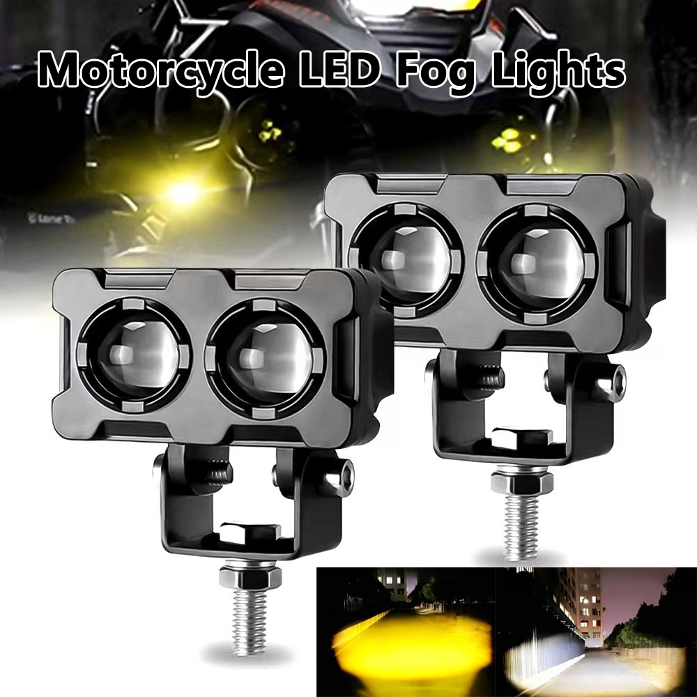 1PC Motorcycle LED Lens Spotli - đánh giá và giá Outdoor Lighting Yellow