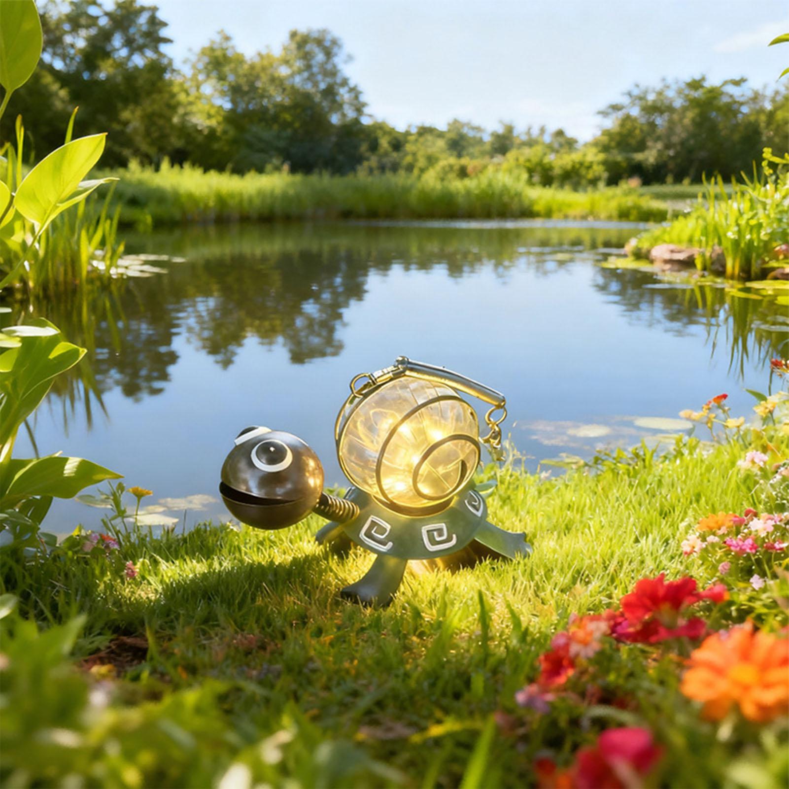 Turtle Solar Lights Outdoor Ga - đánh giá và giá Outdoor Lighting For Patio