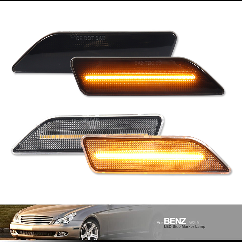 2pcs Mercedes C219/W219 CLS350 - đánh giá và giá Outdoor Lighting Yellow