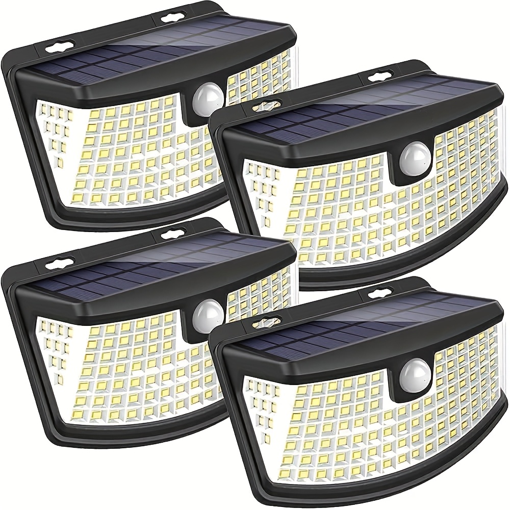 8/6/4 Packs Solar Motion Senso - đánh giá và giá Outdoor Lighting With Sensor