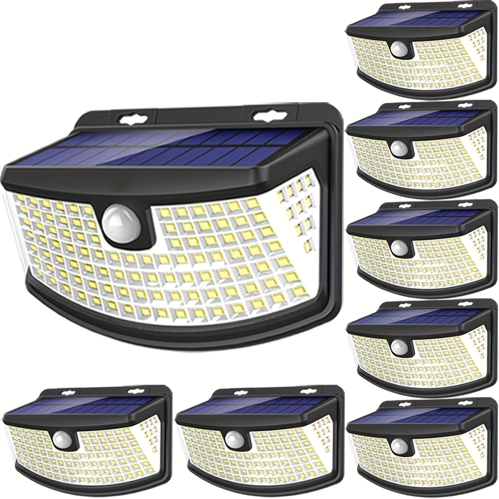 8/6/4 Packs Solar Motion Senso - đánh giá và giá Outdoor Lighting With Sensor