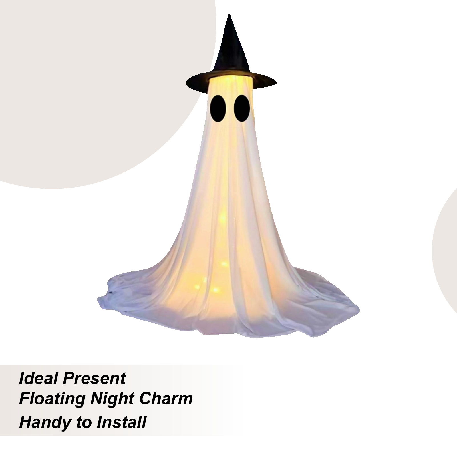 Ghost Light Up Decor Outdoor H - đánh giá và giá Outdoor Lighting Halloween