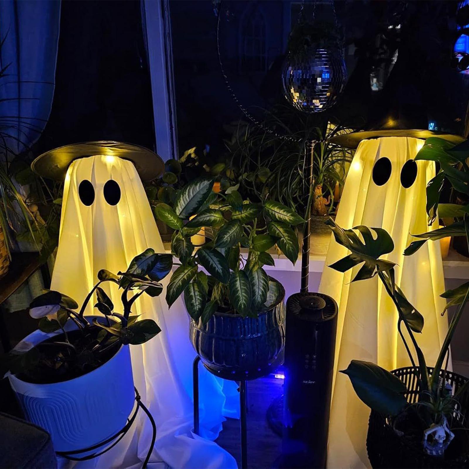 Ghost Light Up Decor Outdoor H - đánh giá và giá Outdoor Lighting Halloween