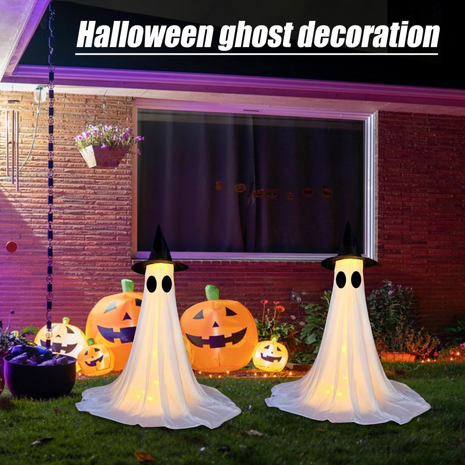 Ghost Light Up Decor Outdoor H - đánh giá và giá Outdoor Lighting Halloween