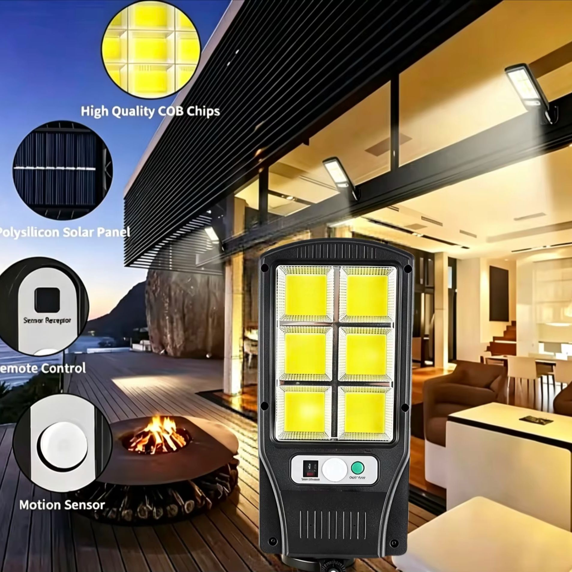 Powerful Outdoor Solar Lights  - đánh giá và giá Outdoor Lighting No Electricity