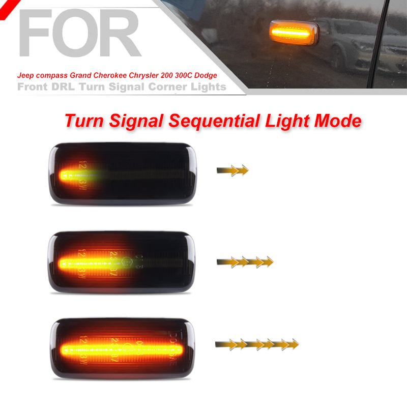 2xDynamic LED Side Marker Ligh - đánh giá và giá Outdoor Lighting Yellow