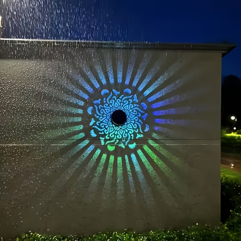 Solar LED Wall Light Mandala P - đánh giá và giá Outdoor Lighting Diy