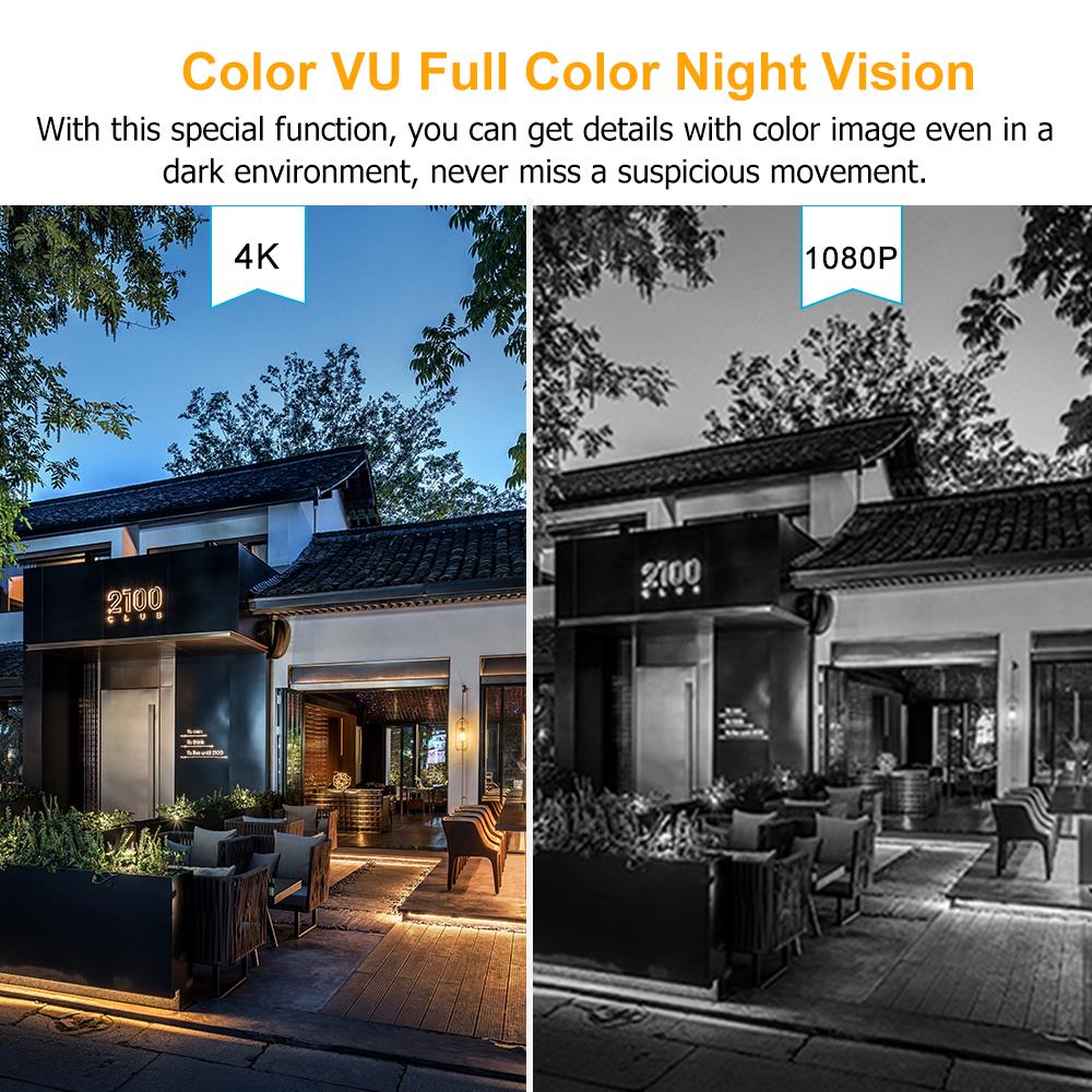Hikvision DS-2CD3387G2P-LSU/SL - đánh giá và giá Outdoor Lighting No Electricity
