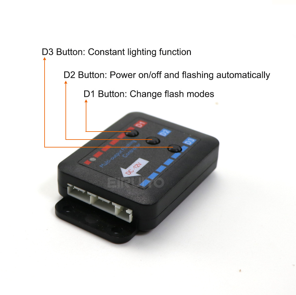 4x 3 LED Grill Car LED Strobe  - đánh giá và giá Outdoor Lighting Yellow