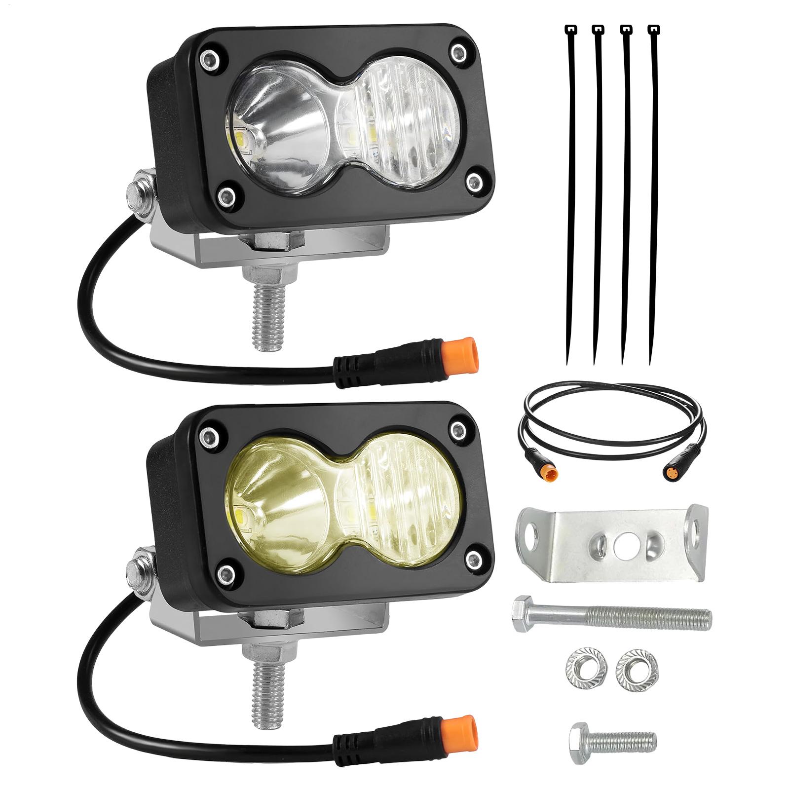 3 Inch LED Pod Spotlight For Q - đánh giá và giá Outdoor Lighting Yellow